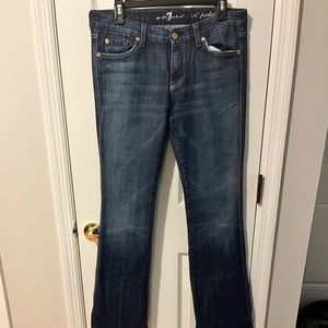 7 for all man kind jean size 30 A pocket